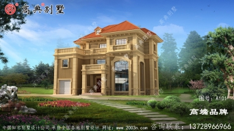 一套洋气又实用的农村复式三层住宅分享