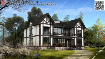 农村房屋建筑效果图/图纸编号T6851：首层239平方米