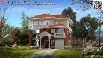 农村别墅设计施工图/图纸编号T6846：首层187平方米