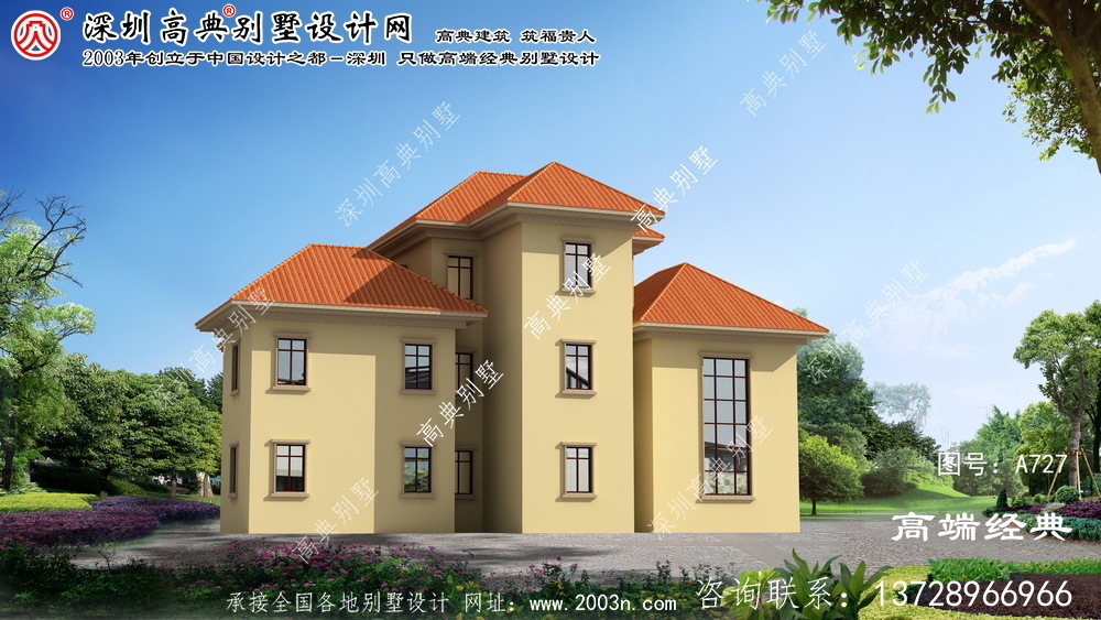 永康市豪华自建别墅设计