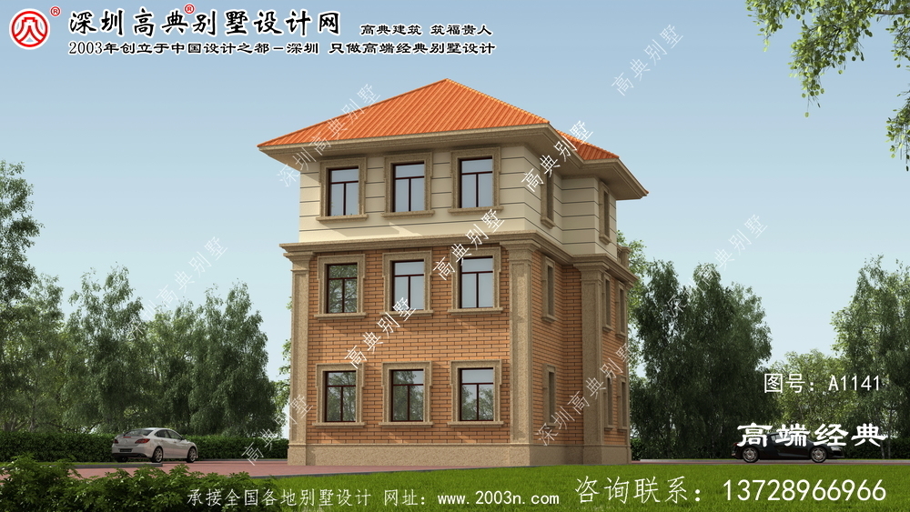 株洲市105平米别墅图纸