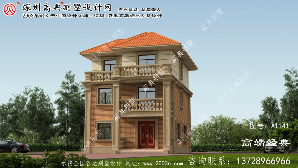 株洲市105平米别墅图纸