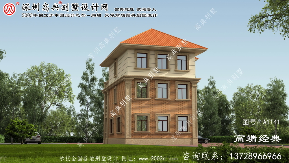 株洲市105平米别墅图纸