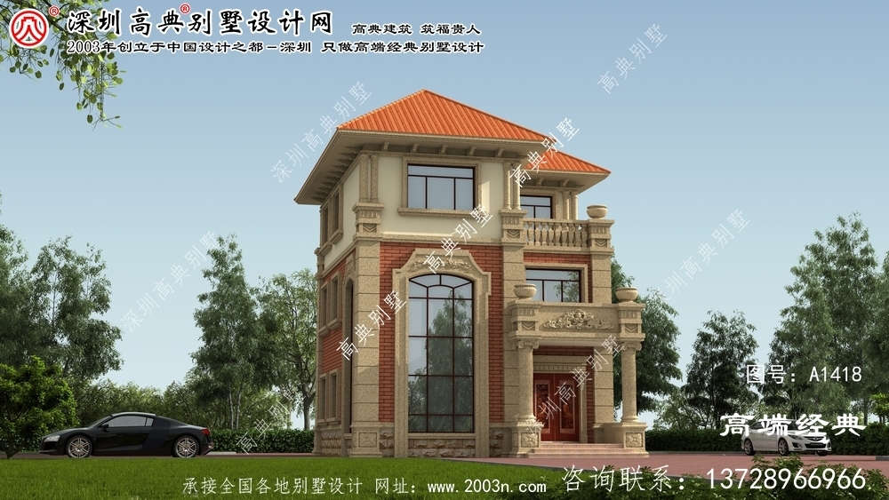 源城区农村别墅建筑图纸