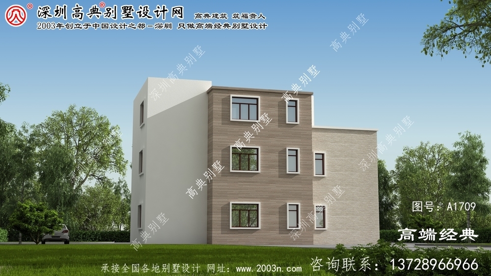乐业县乡村小别墅设计平面图
