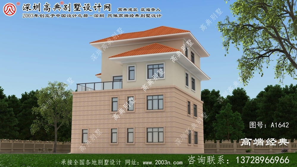 醴陵市四层别墅设计图纸及效果图打造 最温馨 的小家