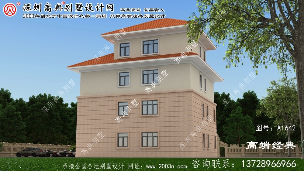醴陵市四层别墅设计图纸及效果图打造 最温馨 的小家
