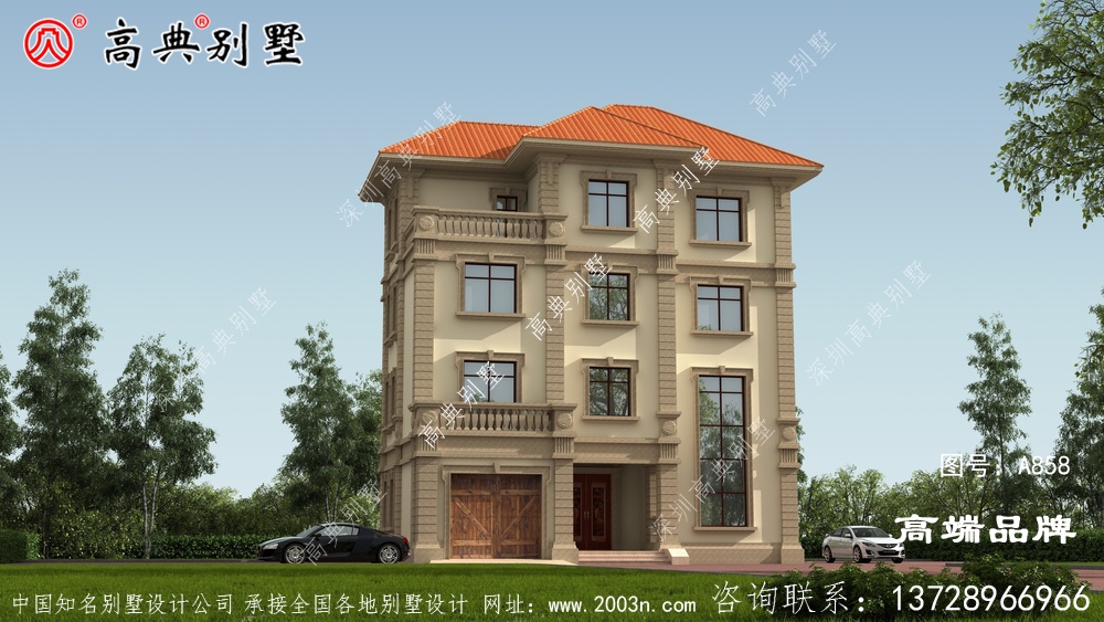俯视的角度看去，建筑非常的具有层次感。