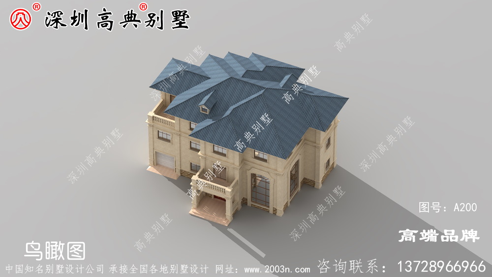 新农村三层房子图片,精致安全