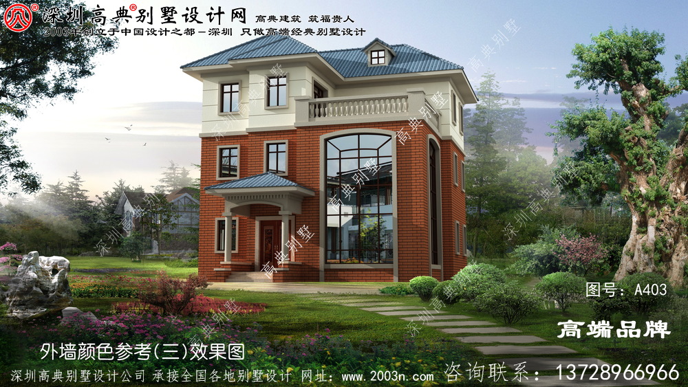 三层别墅设计图小巧 精致 ，不仅 外观 精美 ，内部 实用 ，40万 的价格 也足以 让大家 兴奋不已 ！