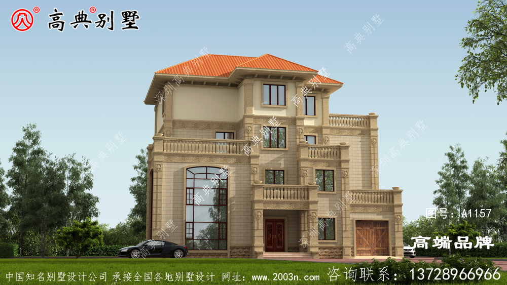 去乡下买土地,建造自己的四层欧式别墅吧