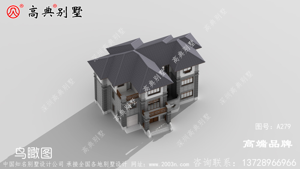 老家建一栋这样的别墅,父母也跟着沾光
