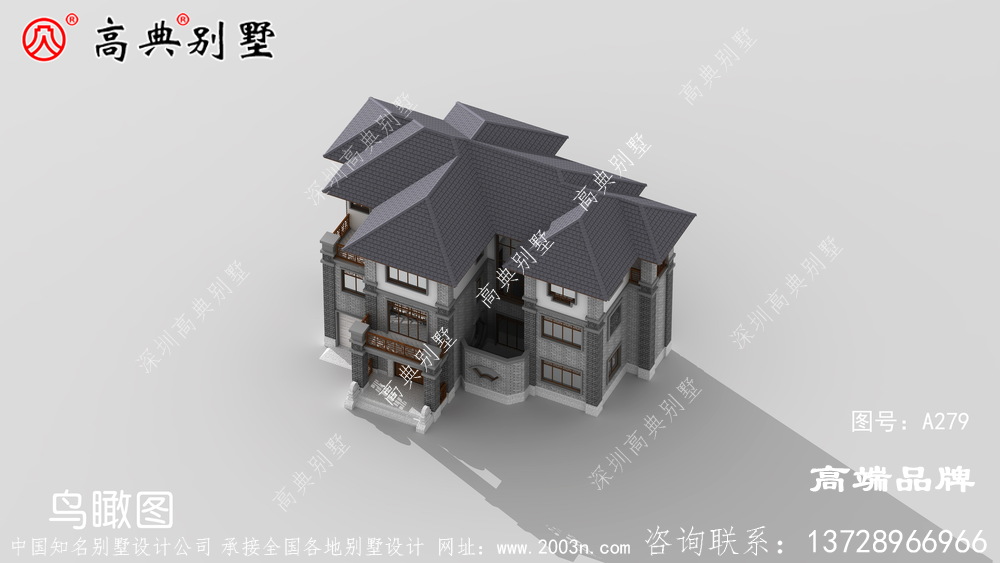 老家建一栋这样的别墅,父母也跟着沾光