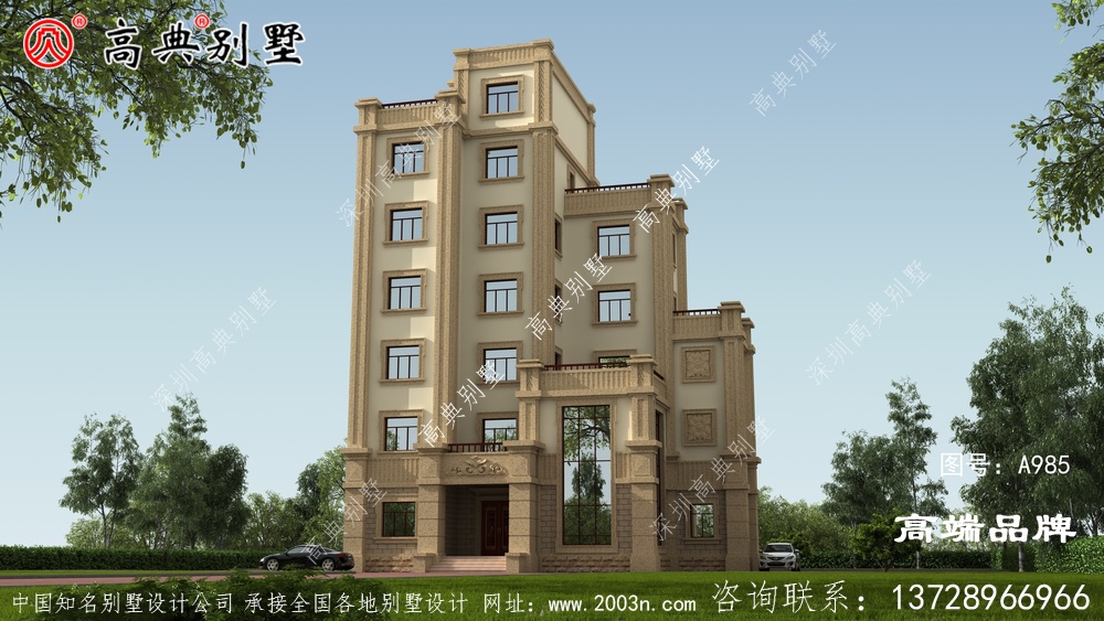 占地方正布局实用,多窗设计室内采光极佳