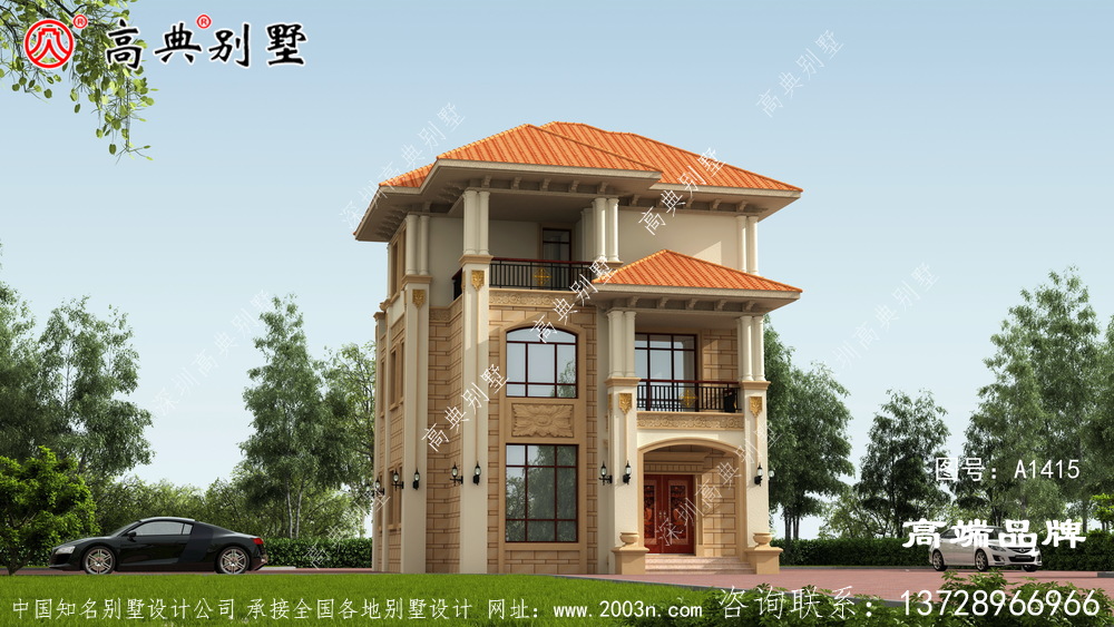农村建个复式小别墅,倍有面子 农村建个复式小别墅,倍有面子
