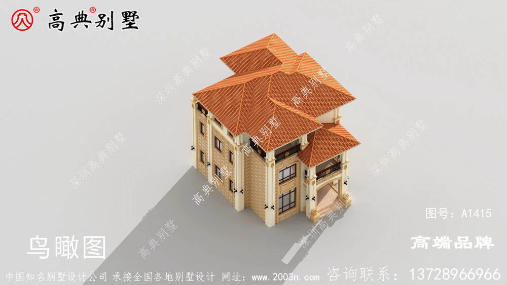 农村建个复式小别墅,倍有面子