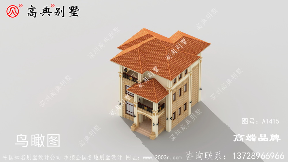 农村建个复式小别墅,倍有面子