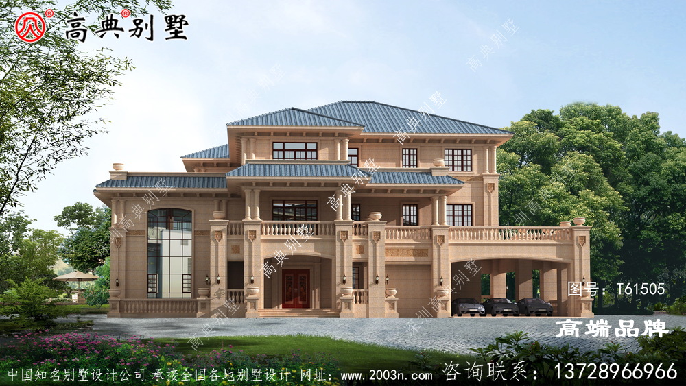 建筑的层次感更分明，居住感更全面