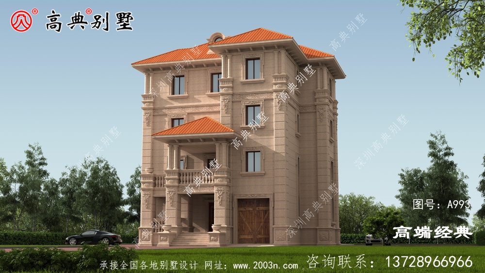 欧式自建别墅,外观精致时尚,而且布局很好,一起来看看吧。
