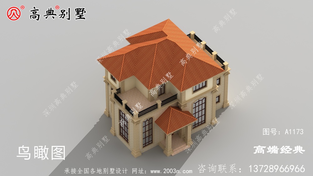 这款欧式自建房,肯定是因为这个户型足够好,才引来大家争相建造。