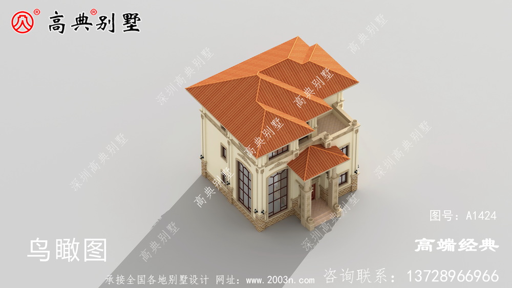 配色清新高雅,与周围的美丽完美融合
