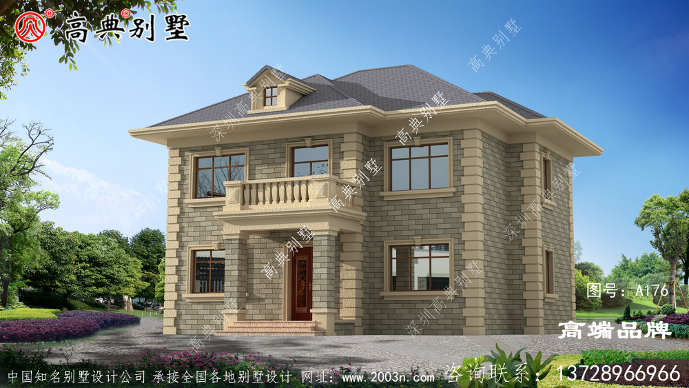 两层的设计布局这样做,充分考虑了住户的居住舒适性