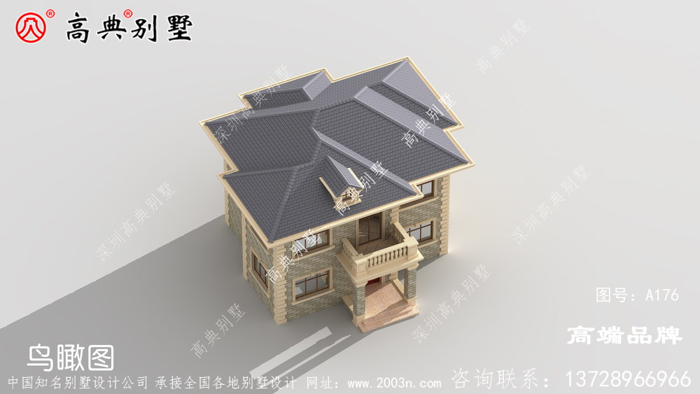 两层的设计布局这样做,充分考虑了住户的居住舒适性