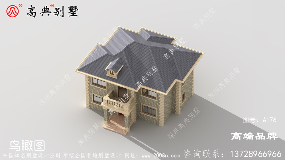 两层的设计布局这样做,充分考虑了住户的居住舒适性